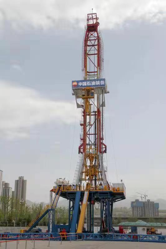 "一鍵式"人機交互7000米自動化鉆機.圖片來源:中國石油