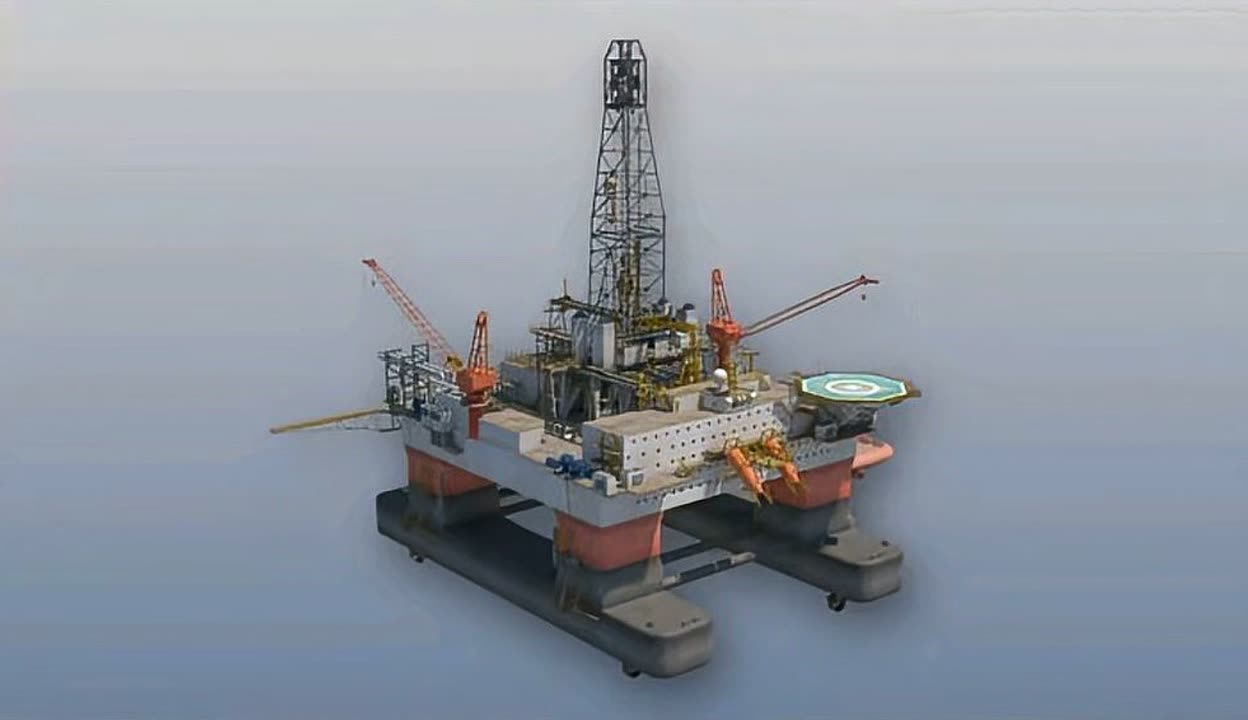 石油鉆機開采三維動畫演示
