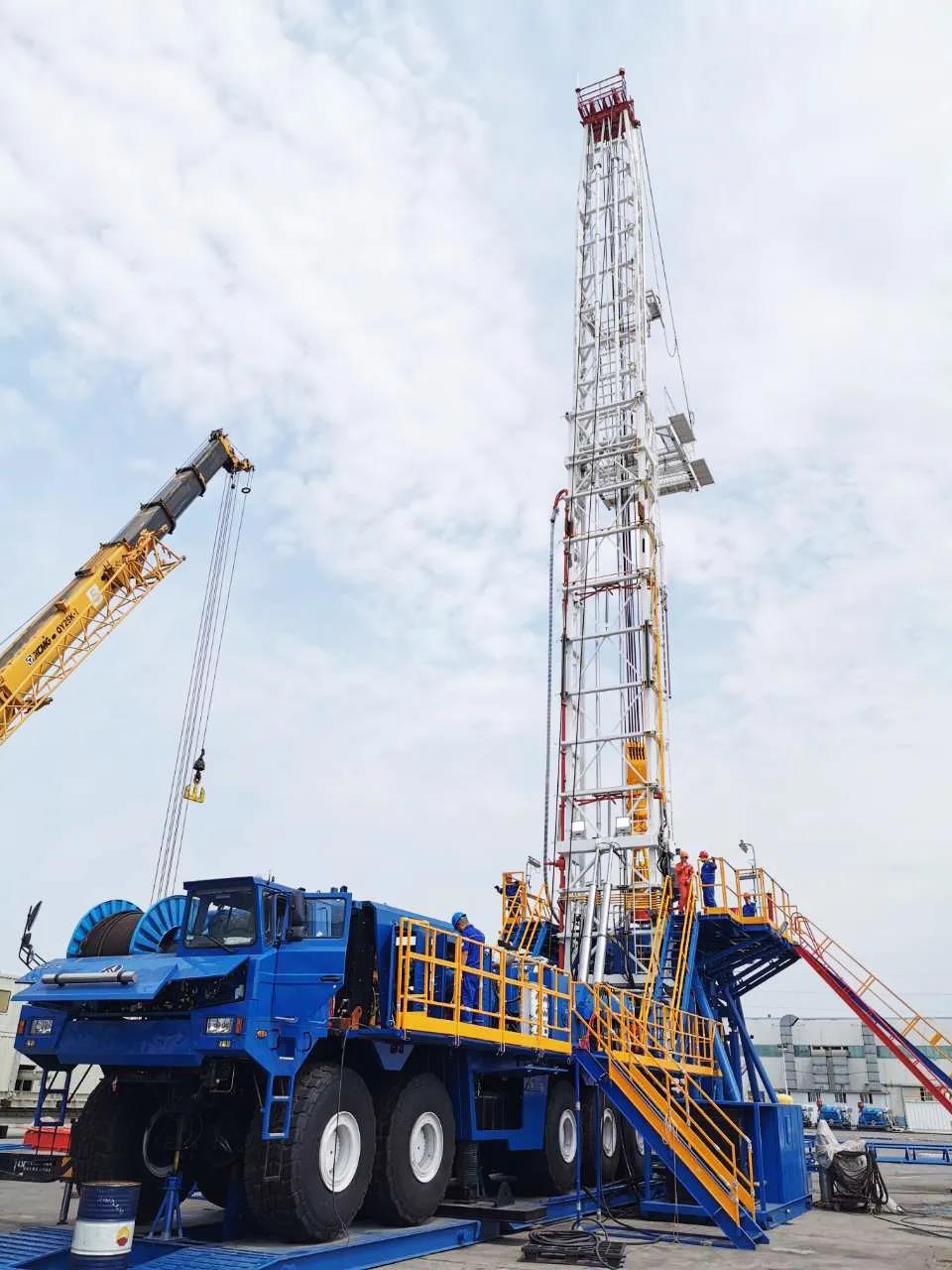耐高溫防強(qiáng)沙,東營科瑞定制化沙漠鉆機(jī)發(fā)往北非 - 